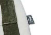 bademantel gestreift schwarz weiss